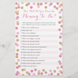 ピンクと金ゴールドママのクイズをよく知ってる