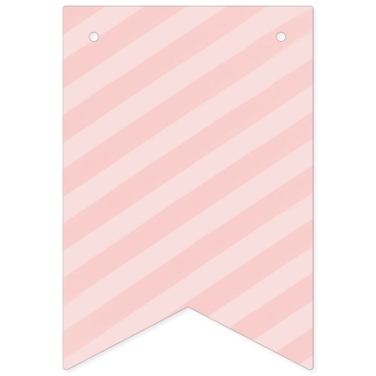 ピンクと金ゴールド紙吹雪の第1誕生日バナー バンティングフラッグ (第1の旗)