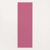 ピンクと金ゴールド（名前） ヨガマット (裏面)