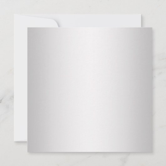 ピンクと銀の女の子が本の赤ちゃんシャワーを持参 招待状 (裏面)