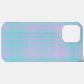 ピンクと青のドット編集可かろうじてそこに電話ケース Case-Mate iPhoneケース (裏面 (横))