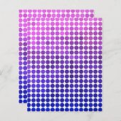 ピンクと青のドット (正面/裏面)