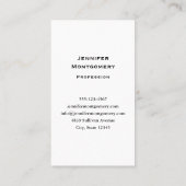 ピンクと青のパステルグラデーションスカイ 名刺 (裏面)