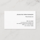 ピンクと青のパステルグラデーションスカイ 名刺 (裏面)