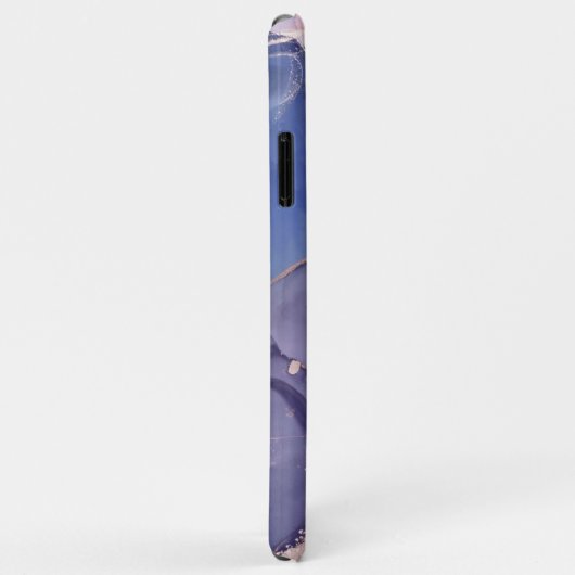 ピンクと青の大理石ケース – メイトiPhoneケース Case-Mate iPhoneケース (裏面/右)