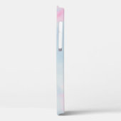 ピンクと青の大理石色の背景 Case-Mate iPhoneケース (裏面 / 左)