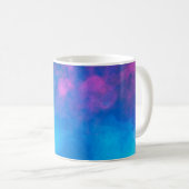ピンクと青の色の煙 | Zazzle_Growstore コーヒーマグカップ (正面右)