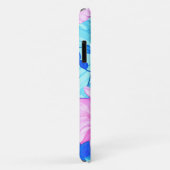 ピンクと青の花iPhone / iPadケース Case-Mate iPhoneケース (裏面/右)