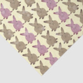 ピンクと黄色のイースター 薄葉紙 (詳細)