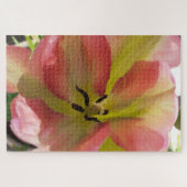 ピンクと黄色のチューリップ ジグソーパズル (横)