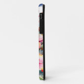 ピンクと黄色のトロピカルフラワー iPhone/iPadケース Case-Mate iPhoneケース (裏面/左)
