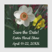 ピンクと黄色の春の花 (正面)