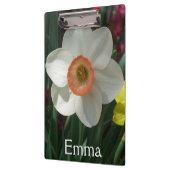 ピンクと黄色の春の花 クリップボード (左)