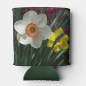 ピンクと黄色の春の花 缶クーラー (裏面)