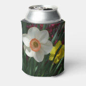 ピンクと黄色の春の花 缶クーラー (缶裏面)