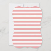 ピンクと黄色の水彩フローラ|日付の保存 セーブザデート (裏面)