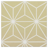 ピンクと黄色の浅葉（大規模） ファブリック (クローズアップ)