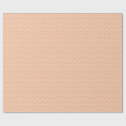 ピンクと黄色の花柄 ラッピングペーパー