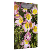 ピンクと黄色の花 クリップボード (右)