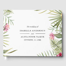 ピンクと黄色の花 ゲストブック