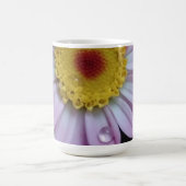 ピンクと黄色の花 コーヒーマグカップ (中央)