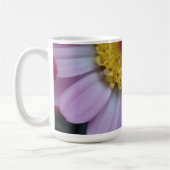 ピンクと黄色の花 コーヒーマグカップ (左)