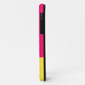 ピンクと黄色のiPhoneケース Case-Mate iPhoneケース (裏面/左)