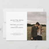 ピンクと黄色 |写真 セーブザデート (裏面)