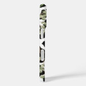 ピンクと黒のキリンのパターンと花 Case-Mate iPhoneケース (裏面 / 右)