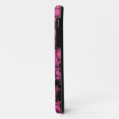 ピンクと黒のバブルフラクタルフラクタル電話ケース Case-Mate iPhoneケース (裏面/左)