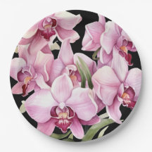 ピンクと黒のラン結婚ス