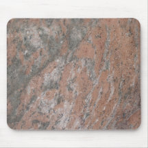 ピンクと黒の大理石旋回マウスパッド