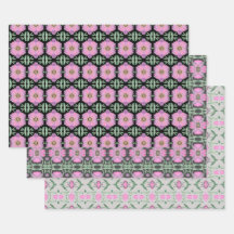 ピンクと3つの美しいコーディネートデザイン