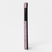 ピンクによってしわを寄せられるホイル Case-Mate iPhoneケース (裏面/左)