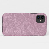 ピンクによってしわを寄せられるホイル Case-Mate iPhoneケース (裏面(横))
