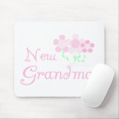 ピンクによっては新しい祖母が開花します マウスパッド (マウス)