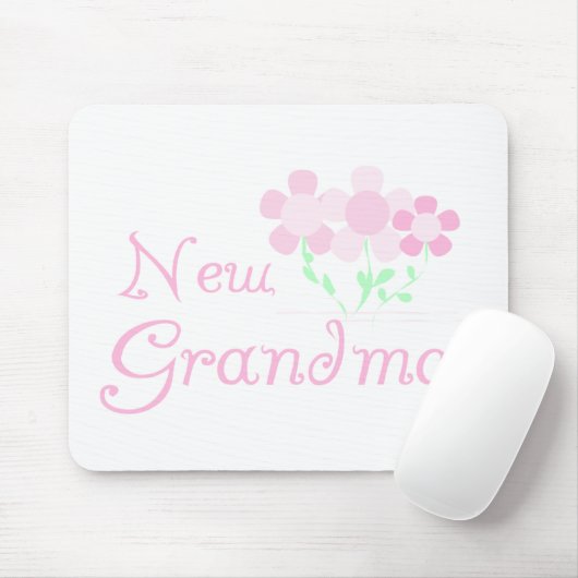 ピンクによっては新しい祖母が開花します マウスパッド (マウス)