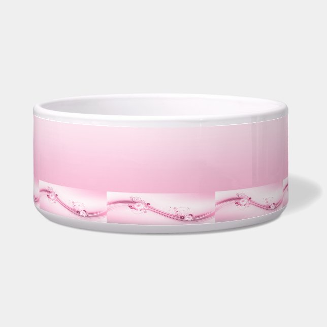 ピンクによってはnの波が開花します ボウル (正面)