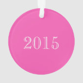 ピンクによって市松模様にされるダイヤモンドのフィギュアスケートのオーナメント オーナメント (裏面)