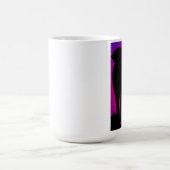 ピンクによって注目される象のマグ コーヒーマグカップ (中央)