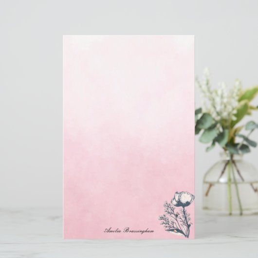 ピンクにインキアートポピーグラデーションズ (スタンド正面)