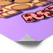 ピンクにハグ！ ポスター (角)