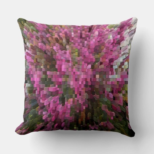 ピンクに叫んでいる….. クッション (正面)