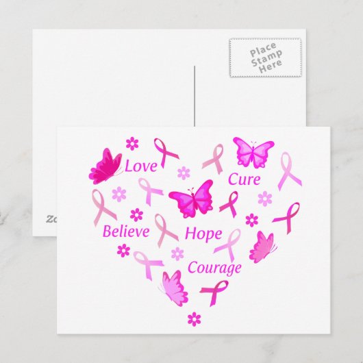 ピンクに戻る ポストカード (正面/裏面)