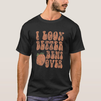 ピンクに曲がった方が似合おもしろいう Tシャツ