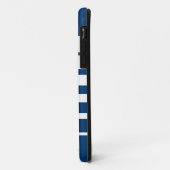 ピンクのいかりのiPhone 5の場合|の濃紺および白 Case-Mate iPhoneケース (裏面/左)