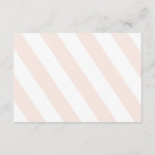 ピンクのおとぎ話の明細カード エンクロージャーカード (裏面)