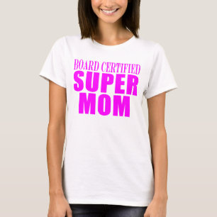 ピンクのお母さんの誕生日及びクリスマス: 極度のお母さん Tシャツ