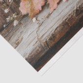 ピンクのかぼちゃと紅葉のデコパージュ 薄葉紙 (詳細)