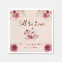 ピンクのかぼちゃの赤ちゃんお披露目会 Rustic Fall In Love
